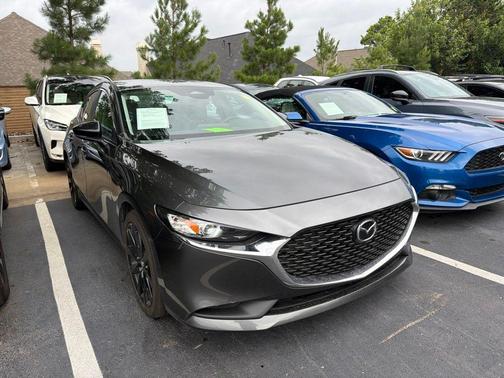 Machine Gray Metallic 2024 Mazda Mazda3 FWD w/Select Package