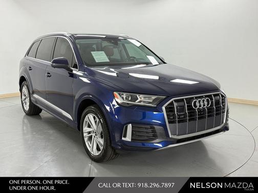 Navarra Blue Metallic 2023 Audi Q7 45 Premium Plus