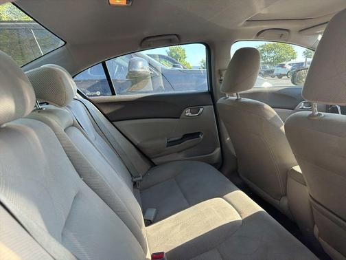 Blue 2012 Honda Civic EX