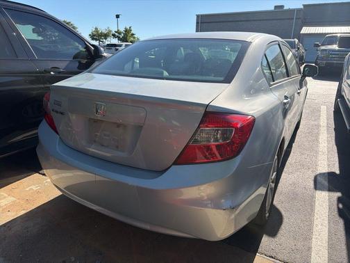 Blue 2012 Honda Civic EX