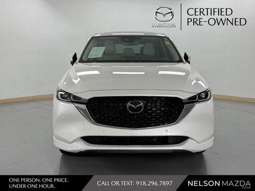 Rhodium White Metallic 2025 Mazda CX-5 2.5 S Premium Plus Package