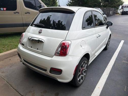 Bianco White 2012 FIAT 500 Sport