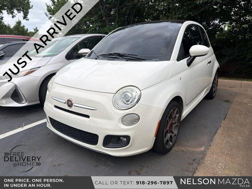Bianco White 2012 FIAT 500 Sport