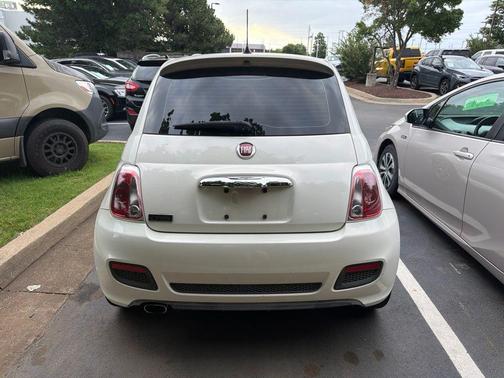 Bianco White 2012 FIAT 500 Sport
