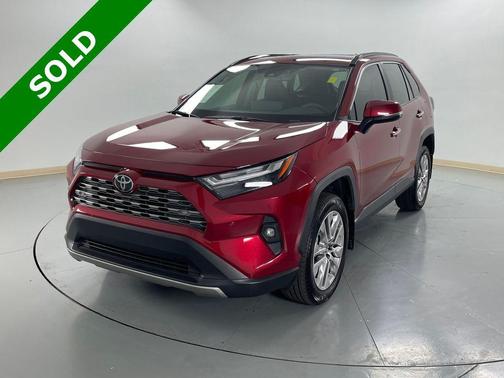 Red 2023 Toyota RAV4 Limited
