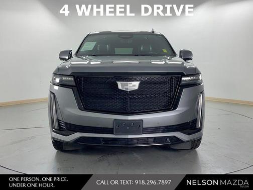 Satin Steel Metallic 2021 Cadillac Escalade Sport Platinum