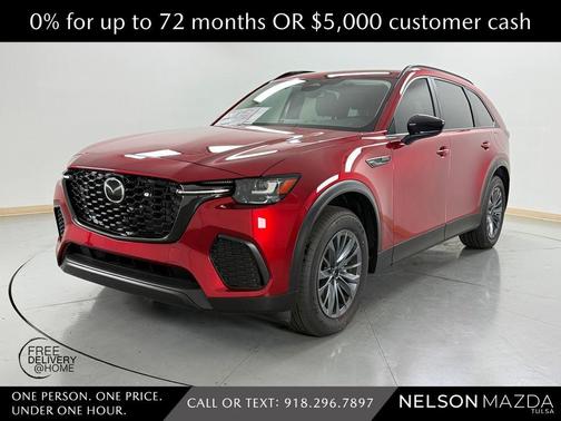 Soul Red Crystal Metallic 2026 Mazda CX-70 PHEV SC