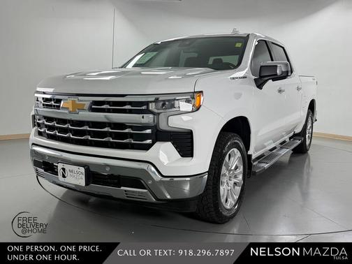 Summit White 2023 Chevrolet Silverado 1500 LTZ