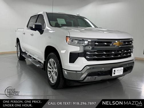 Summit White 2023 Chevrolet Silverado 1500 LTZ