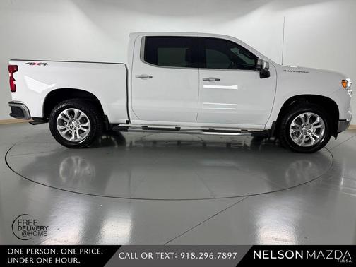 Summit White 2023 Chevrolet Silverado 1500 LTZ