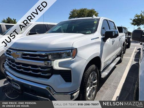 Summit White 2023 Chevrolet Silverado 1500 LTZ