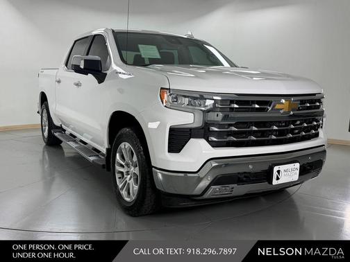 Summit White 2023 Chevrolet Silverado 1500 LTZ