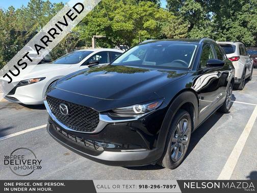 Jet Black Mica 2025 Mazda CX-30 2.5 S Preferred Package