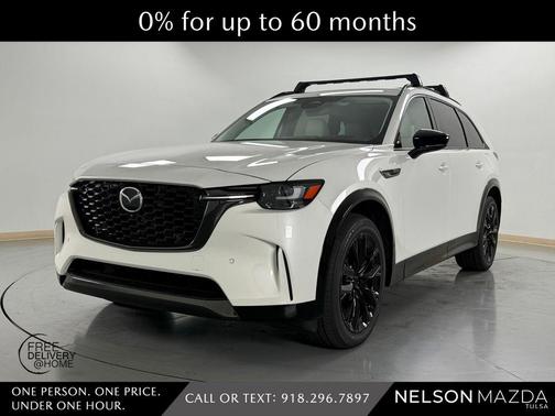Rhodium White Premium 2026 Mazda CX-90 3.3 Turbo S Premium Sport
