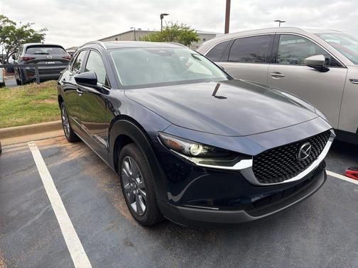 Deep Crystal Blue Mica 2025 Mazda CX-30 2.5 S Preferred Package