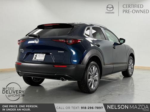 Deep Crystal Blue Mica 2025 Mazda CX-30 2.5 S Preferred Package