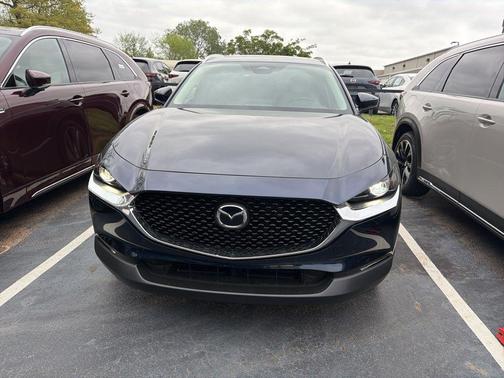 Deep Crystal Blue Mica 2025 Mazda CX-30 2.5 S Preferred Package