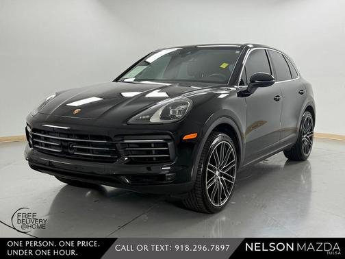 Black 2019 Porsche Cayenne Base