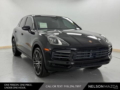 Black 2019 Porsche Cayenne Base