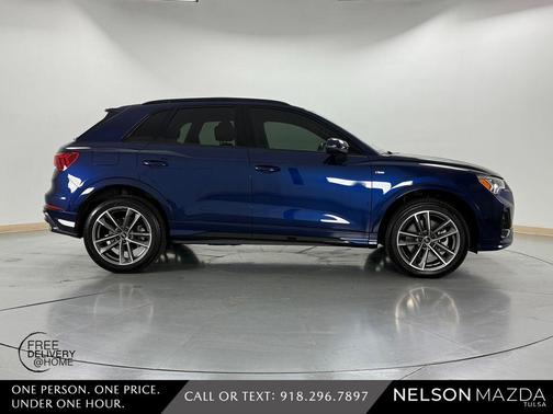 Navarra Blue Metallic 2021 Audi Q3 45 S line Premium