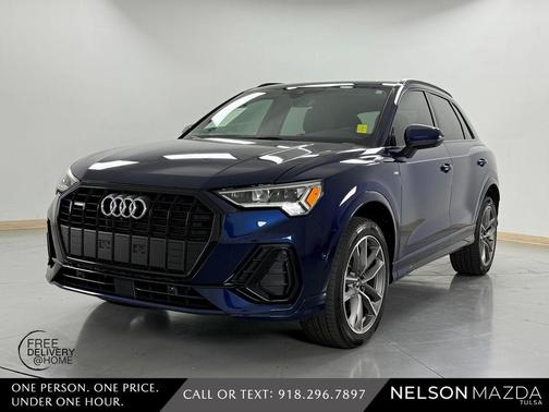 Navarra Blue Metallic 2021 Audi Q3 45 S line Premium