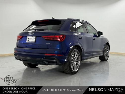 Navarra Blue Metallic 2021 Audi Q3 45 S line Premium