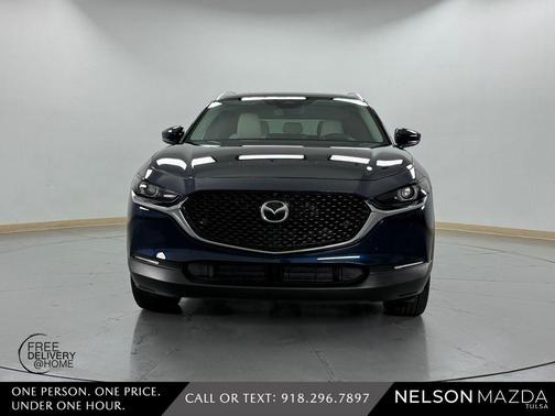 Deep Crystal Blue Mica 2026 Mazda CX-30 Premium Package