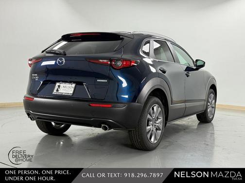 Deep Crystal Blue Mica 2026 Mazda CX-30 Premium Package