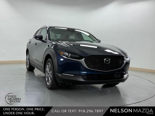 Deep Crystal Blue Mica 2026 Mazda CX-30 Premium Package