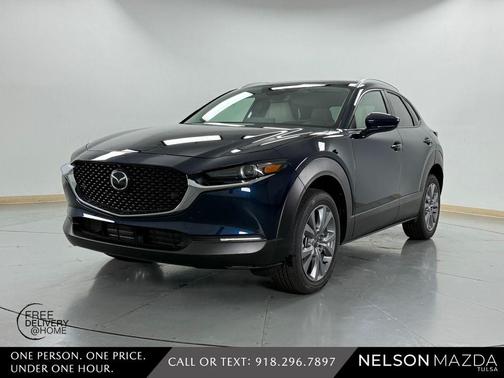 Deep Crystal Blue Mica 2026 Mazda CX-30 Premium Package