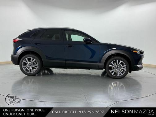 Deep Crystal Blue Mica 2026 Mazda CX-30 Premium Package