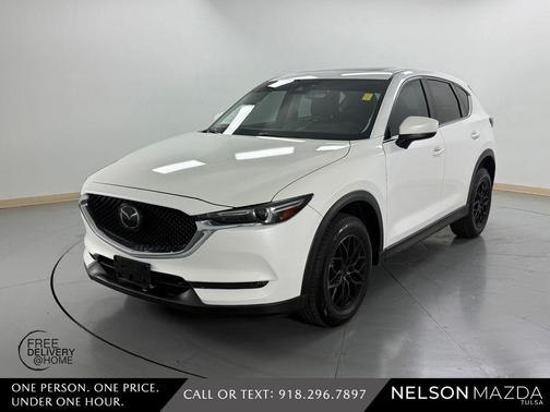 Snowflake White Pearl 2021 Mazda CX-5 Grand Touring Reserve