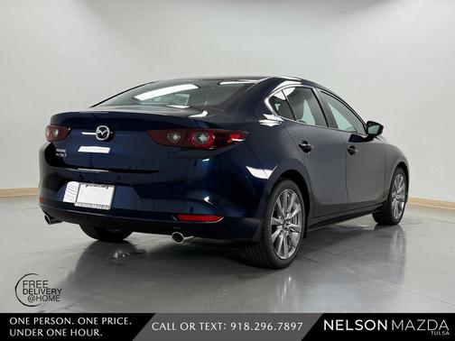Deep Crystal Blue Mica 2026 Mazda Mazda3 FWD w/Preferred Package