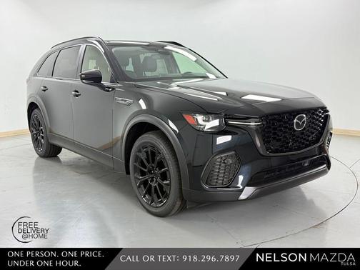 Jet Black Mica 2026 Mazda CX-70 3.3 TURBO PREFERRED