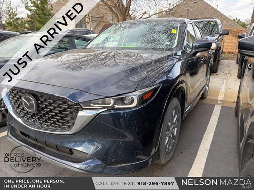 Deep Crystal Blue Mica 2025 Mazda CX-5 2.5 S Preferred Package