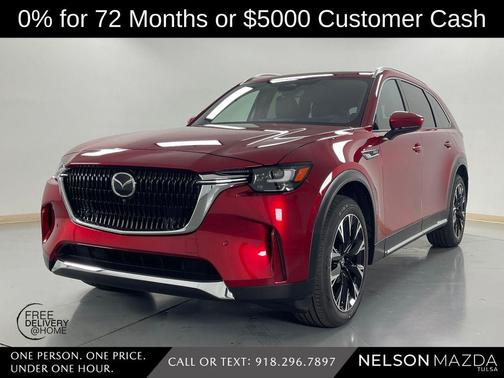 Soul Red Crystal Metallic 2026 Mazda CX-90 PHEV Premium Plus