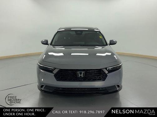 Gray 2023 Honda Accord Hybrid EX-L