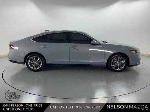 Gray 2023 Honda Accord Hybrid EX-L