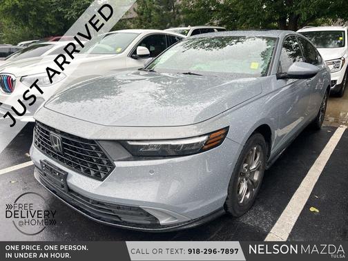 Gray 2023 Honda Accord Hybrid EX-L