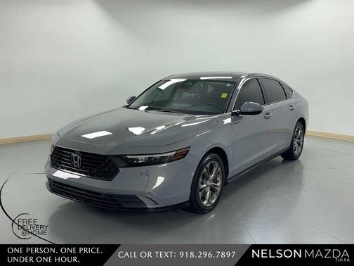 Gray 2023 Honda Accord Hybrid EX-L