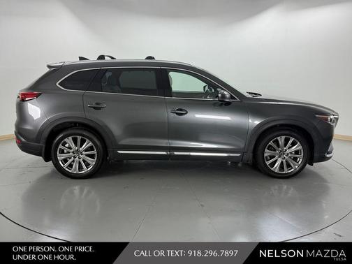 Machine Gray Metallic 2021 Mazda CX-9 Signature