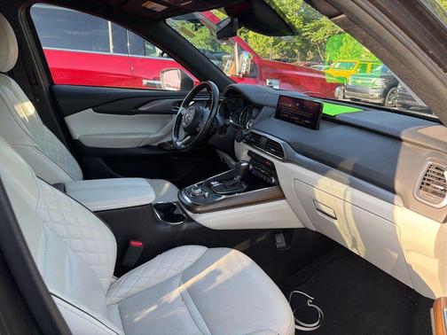 Machine Gray Metallic 2021 Mazda CX-9 Signature