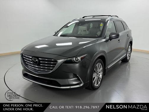 Machine Gray Metallic 2021 Mazda CX-9 Signature