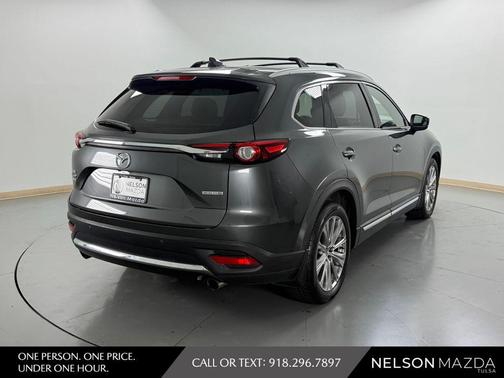 Machine Gray Metallic 2021 Mazda CX-9 Signature