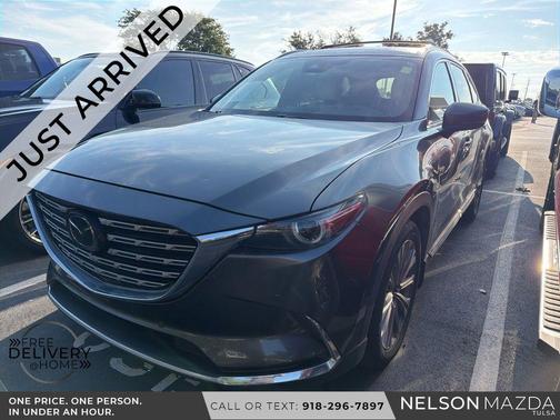Machine Gray Metallic 2021 Mazda CX-9 Signature