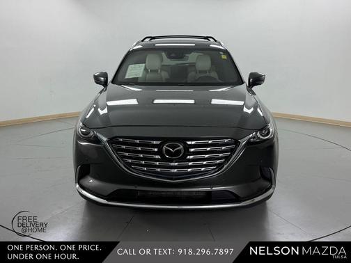 Machine Gray Metallic 2021 Mazda CX-9 Signature