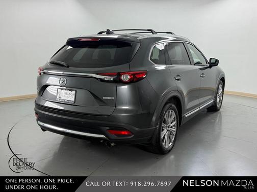 Machine Gray Metallic 2021 Mazda CX-9 Signature