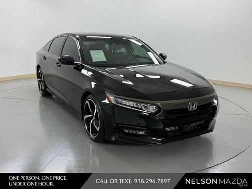Black 2020 Honda Accord Sport 2.0T