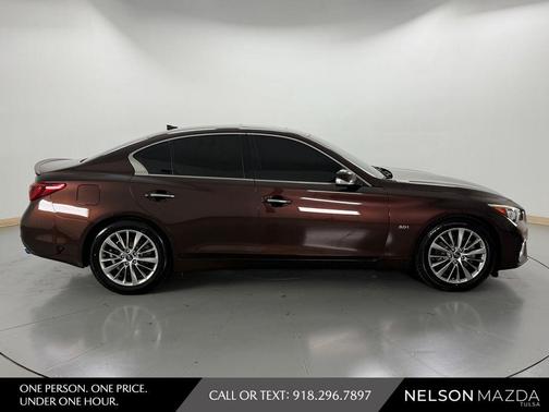 Mocha Almond 2018 INFINITI Q50 3.0t LUXE
