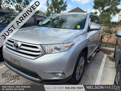 Silver 2012 Toyota Highlander Limited